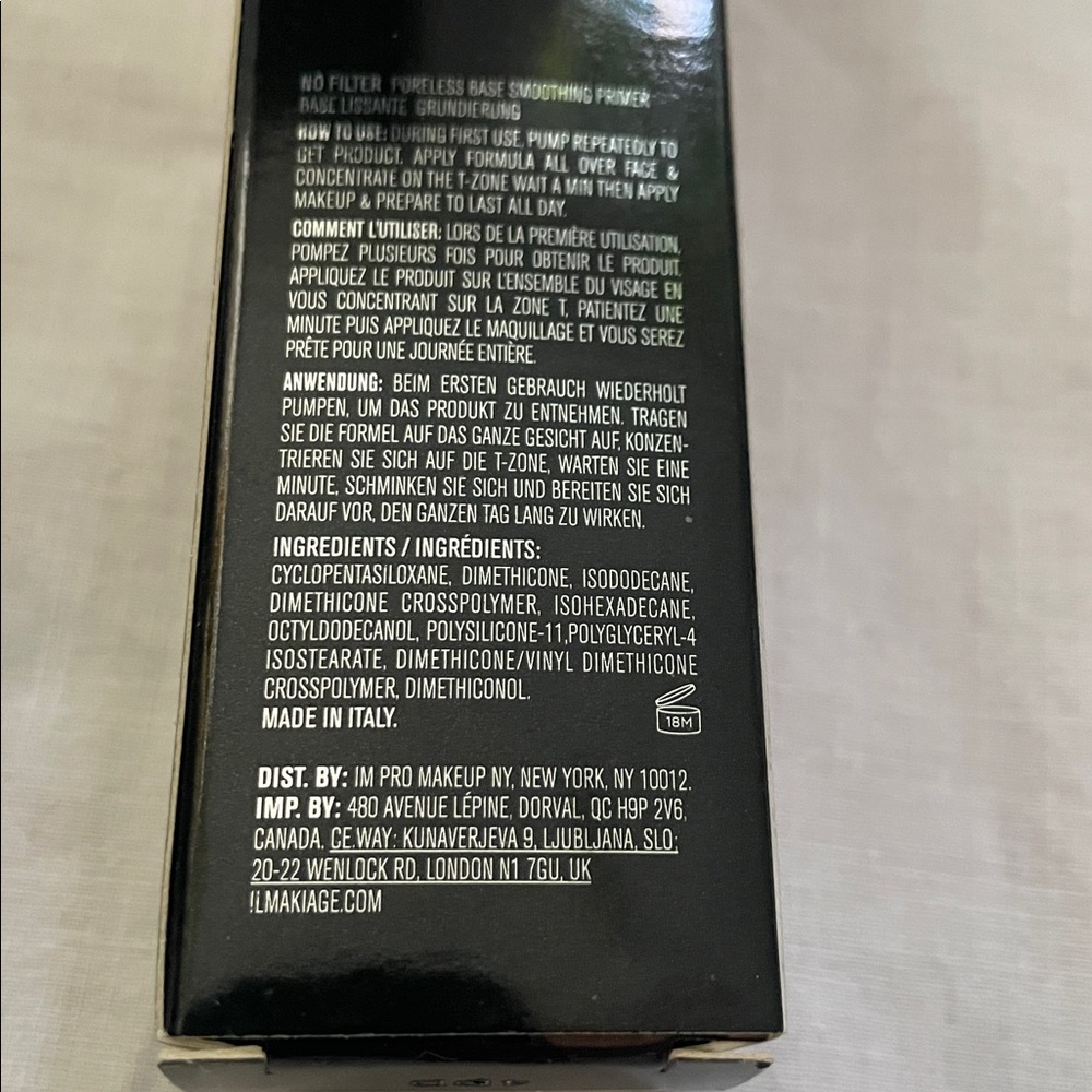 IL MAKIAGE No Filler Poreless Base Smoothing Primer NIB - Picture 4 of 7